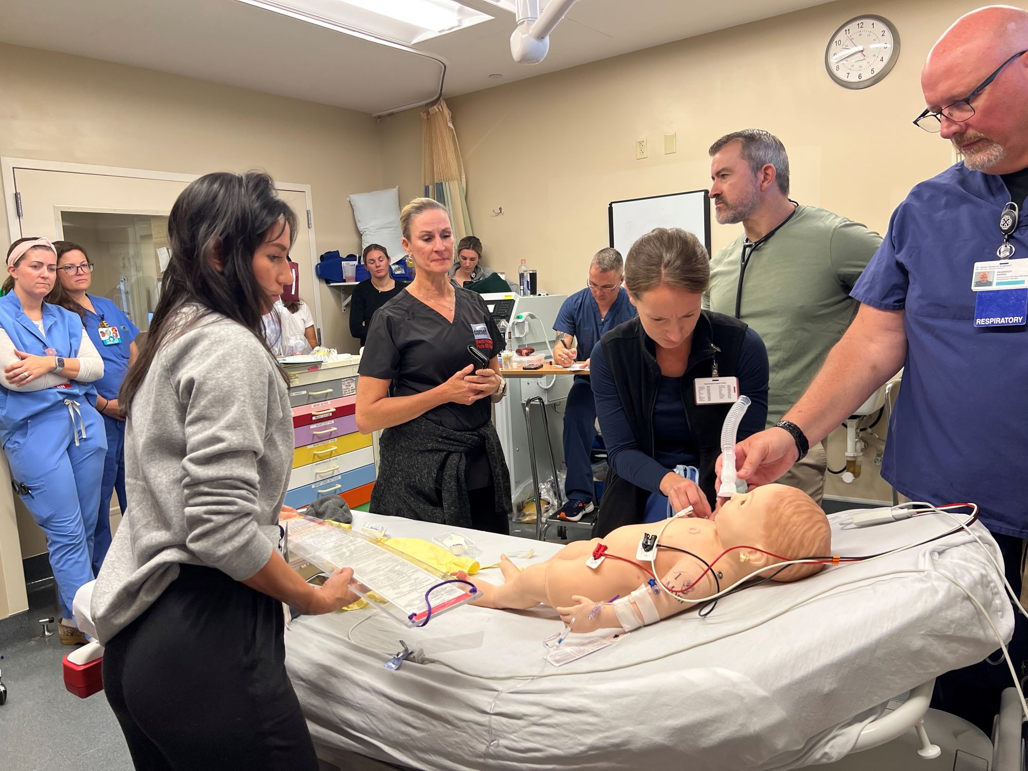 Emergency Department uses pediatric training to stay sharp